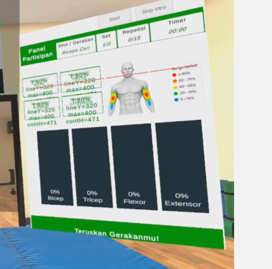 Exergame VR EMG Integrated